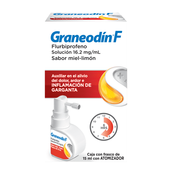 Graneodín® F, Solución en Spray 15 mL